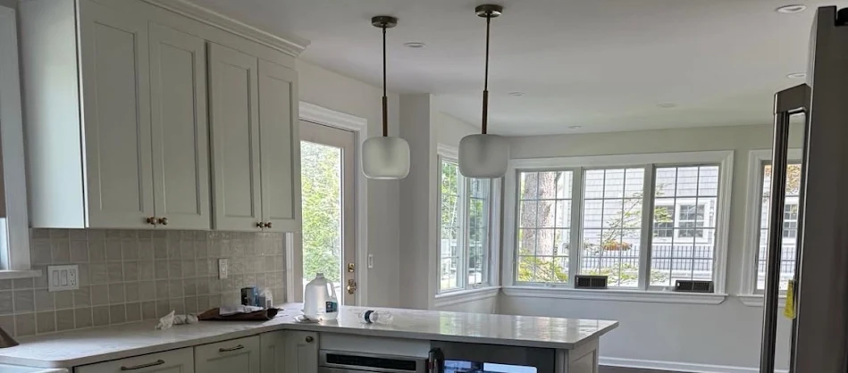New Rochelle renovation — kitchen after